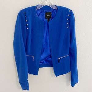 Forever 21 Royal Blazer With Studs, Size S